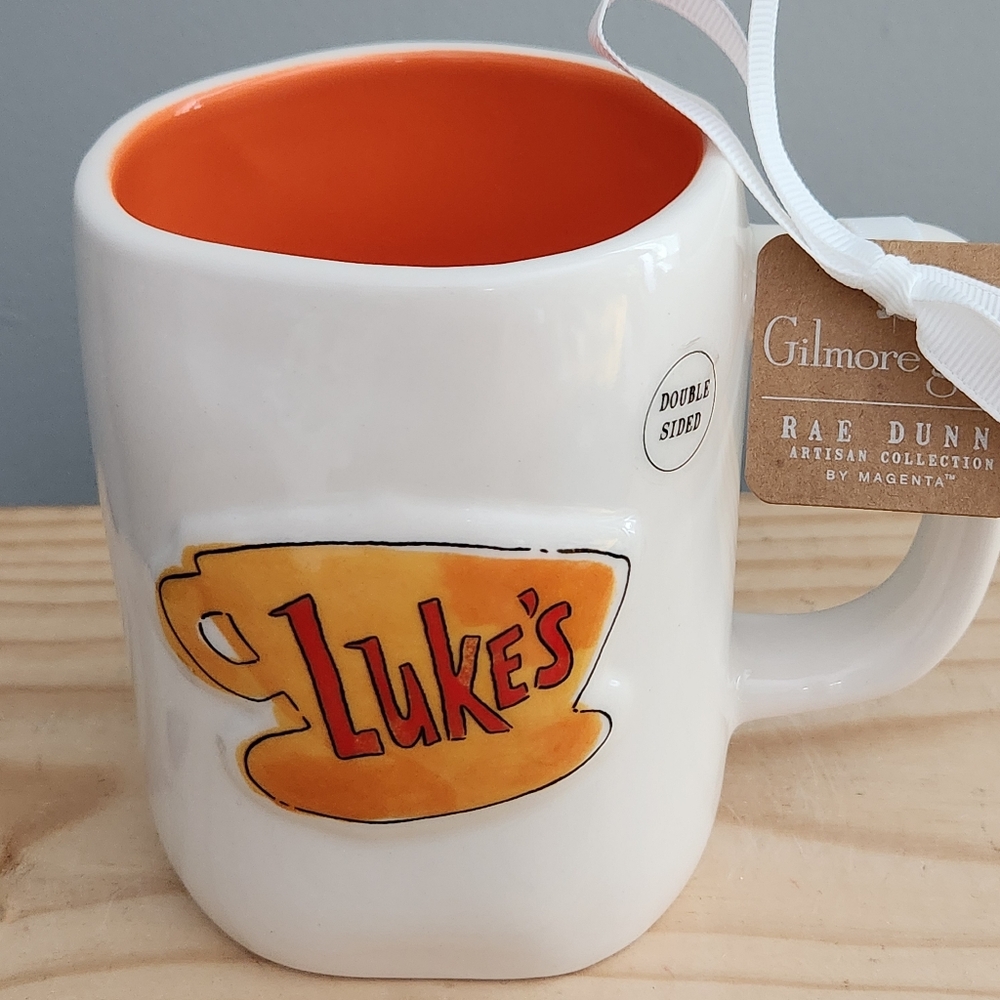 Gilmore Girls Rae Dunn Luke's Diner Coffee Coffee Coffee Mug NWT - Picture 6 of 12